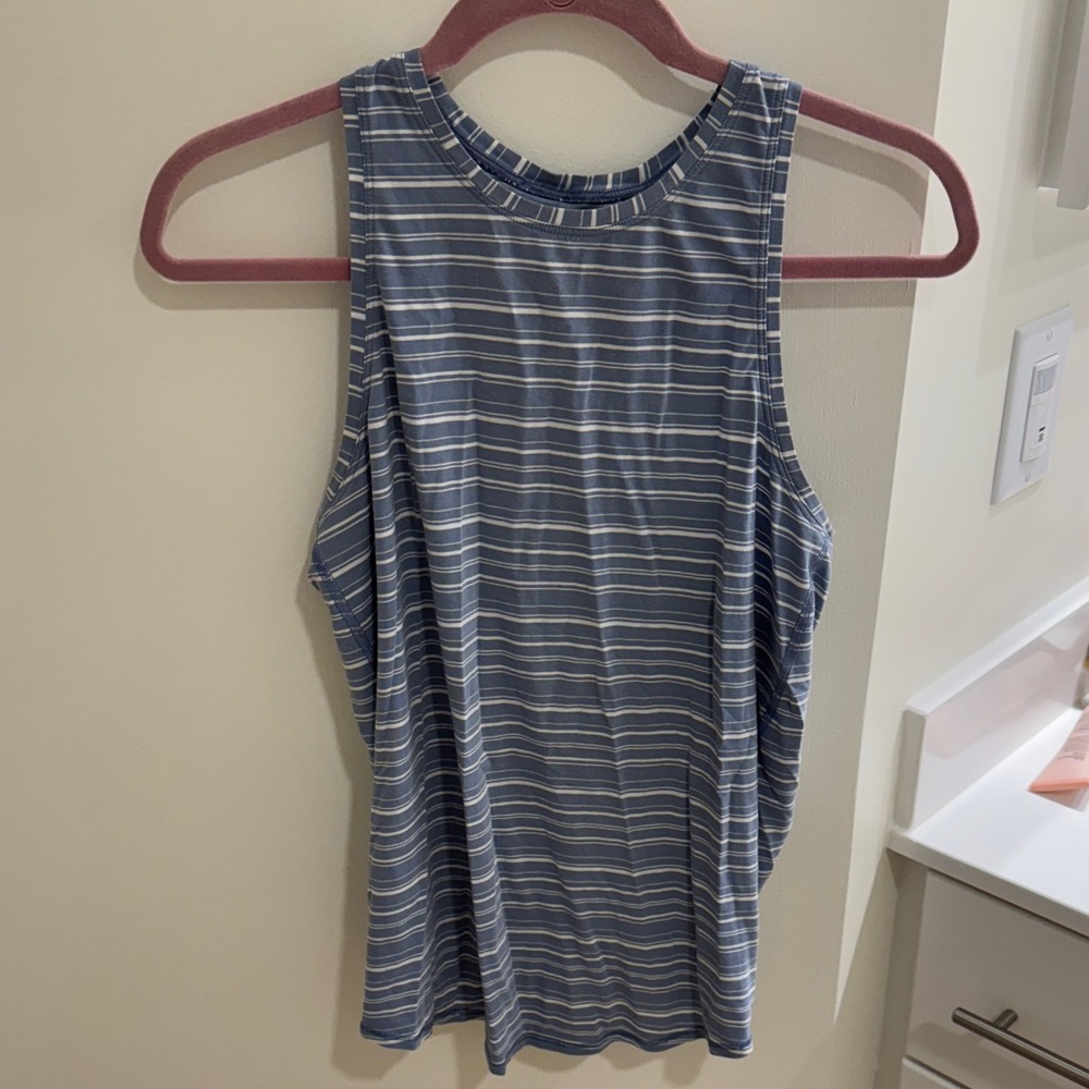 Lululemon Striped Racerback Top